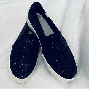 KEDS KATE SPADE NEW YORK DOUBLE DECKER GLITTER SHOES